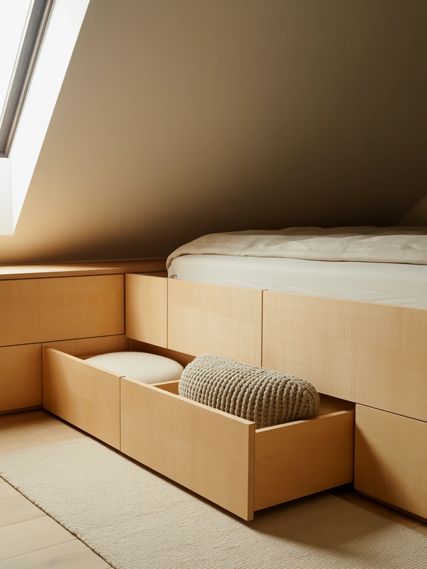 Attic Bedroom Storage 2