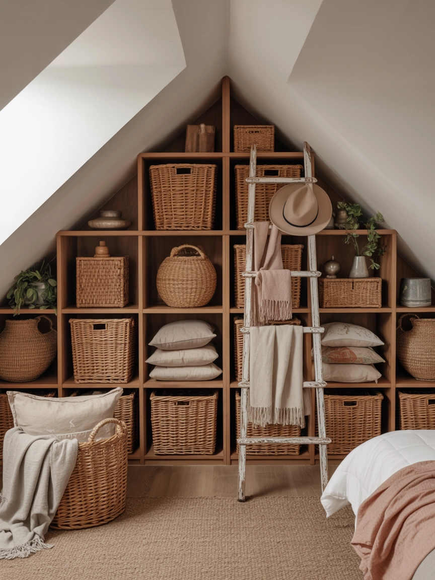Attic Bedroom Storage 6