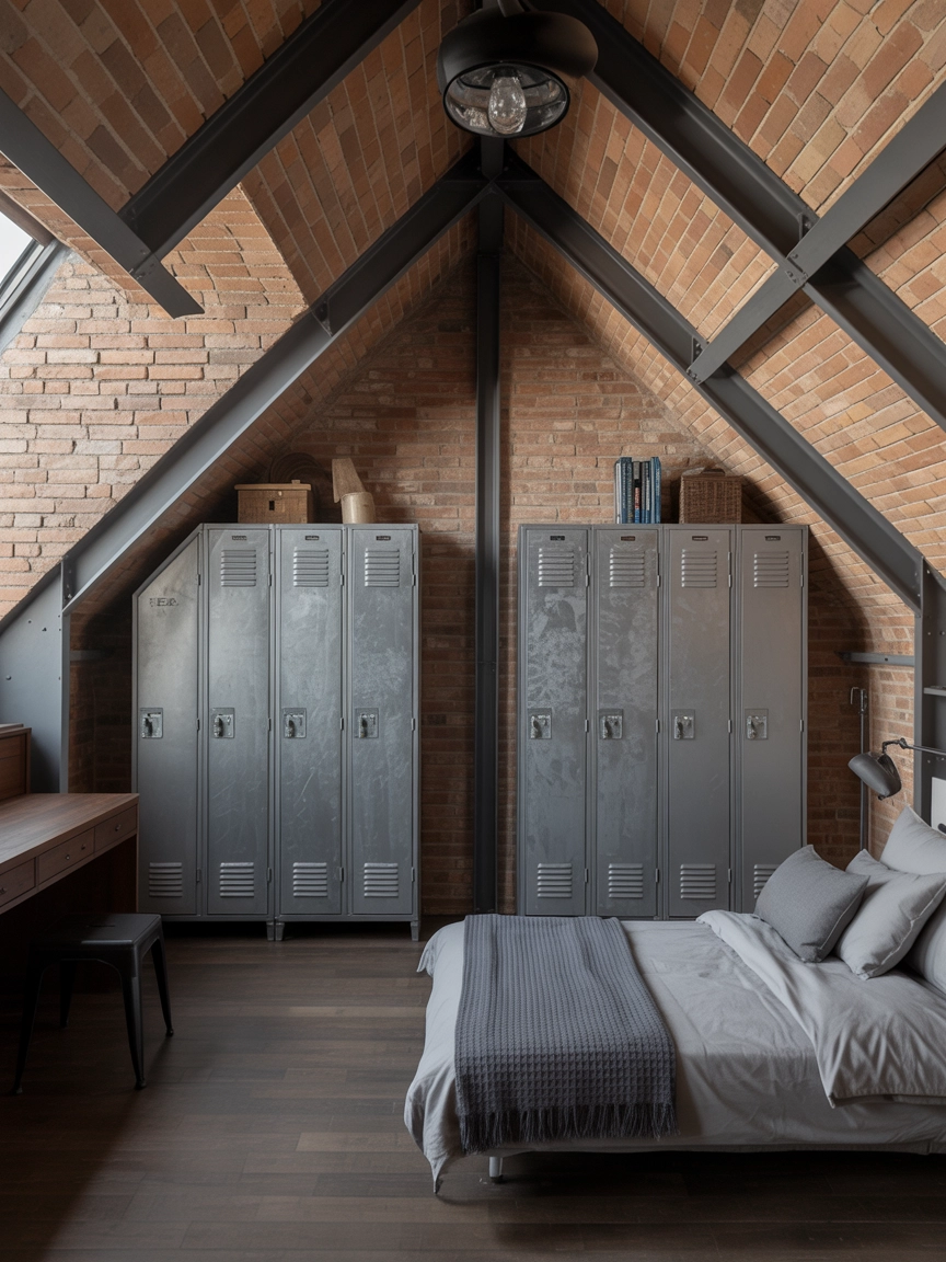 Attic Bedroom Storage 9