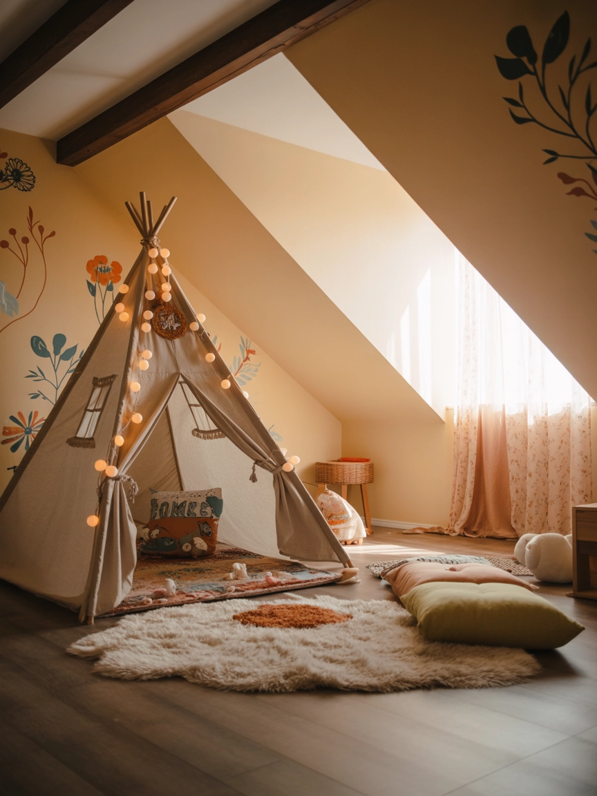 Attic Kids Room 3