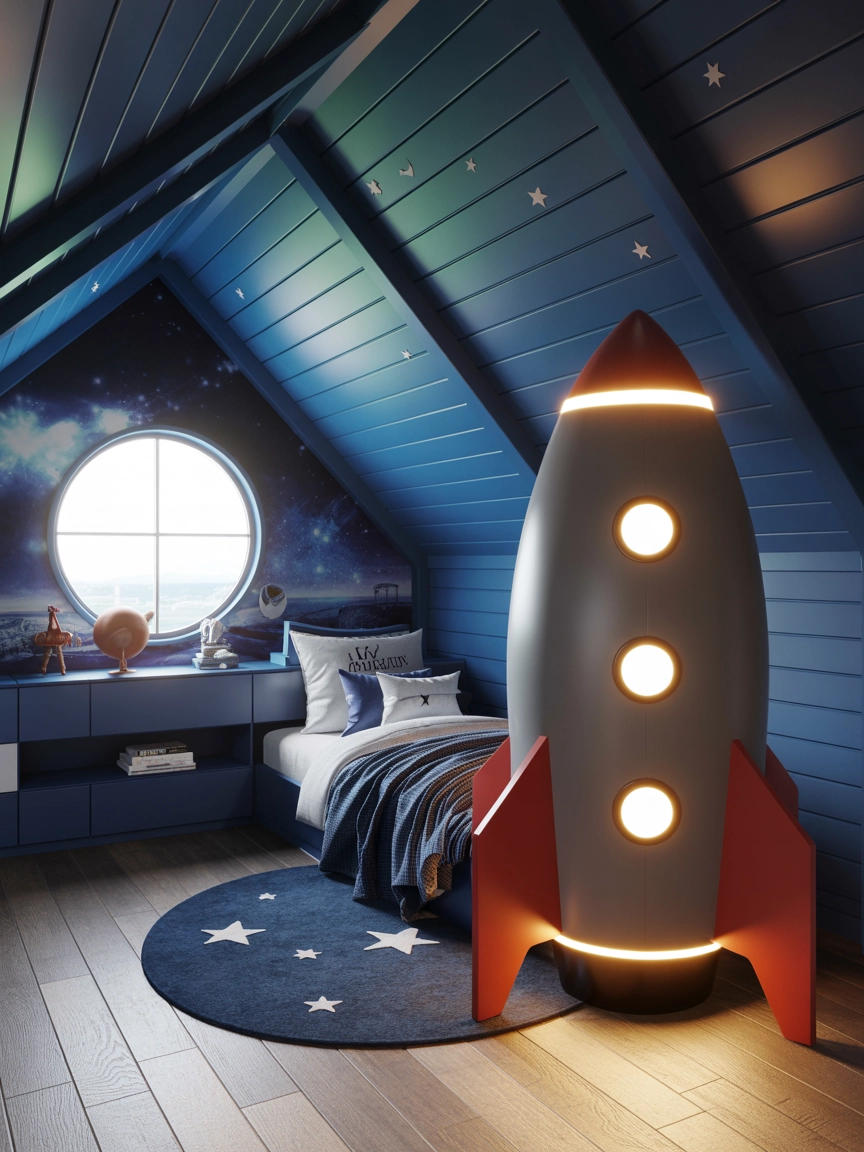 Attic Kids Room 4