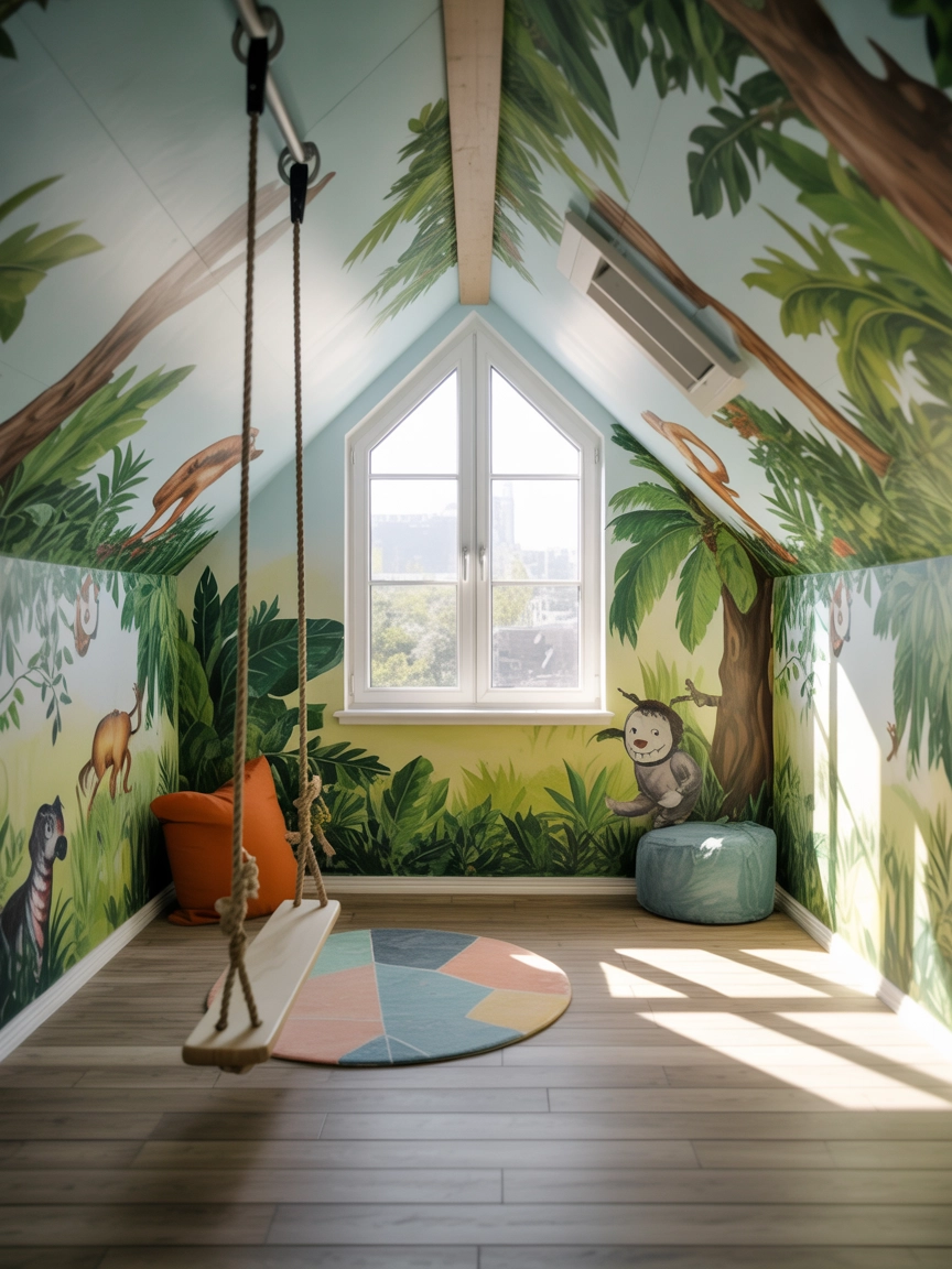 Attic Kids Room 6