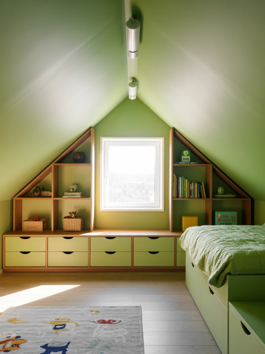Attic Kids Room 8