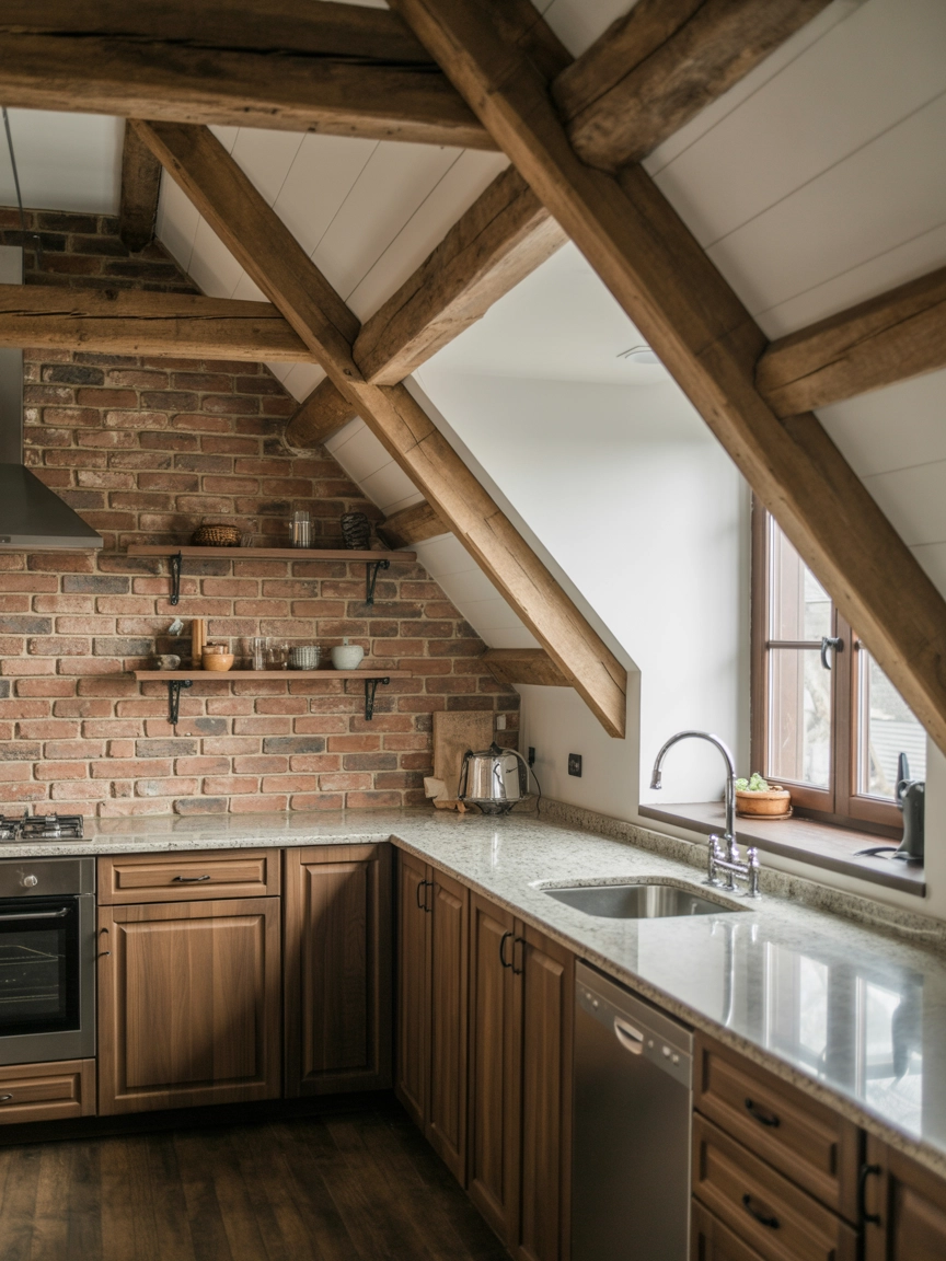 Attic Kitchen Ideas 2