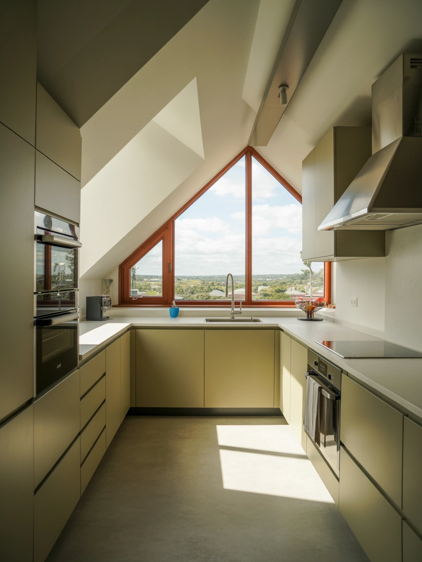 Attic Kitchen Ideas 3