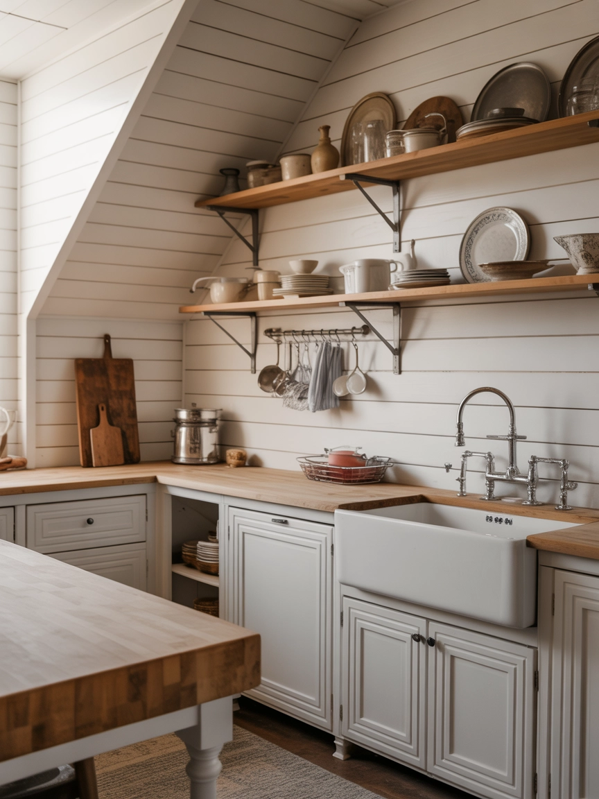 Attic Kitchen Ideas 7
