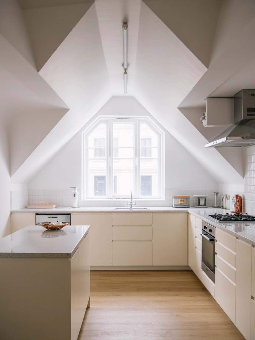 Attic Kitchen Ideas 8