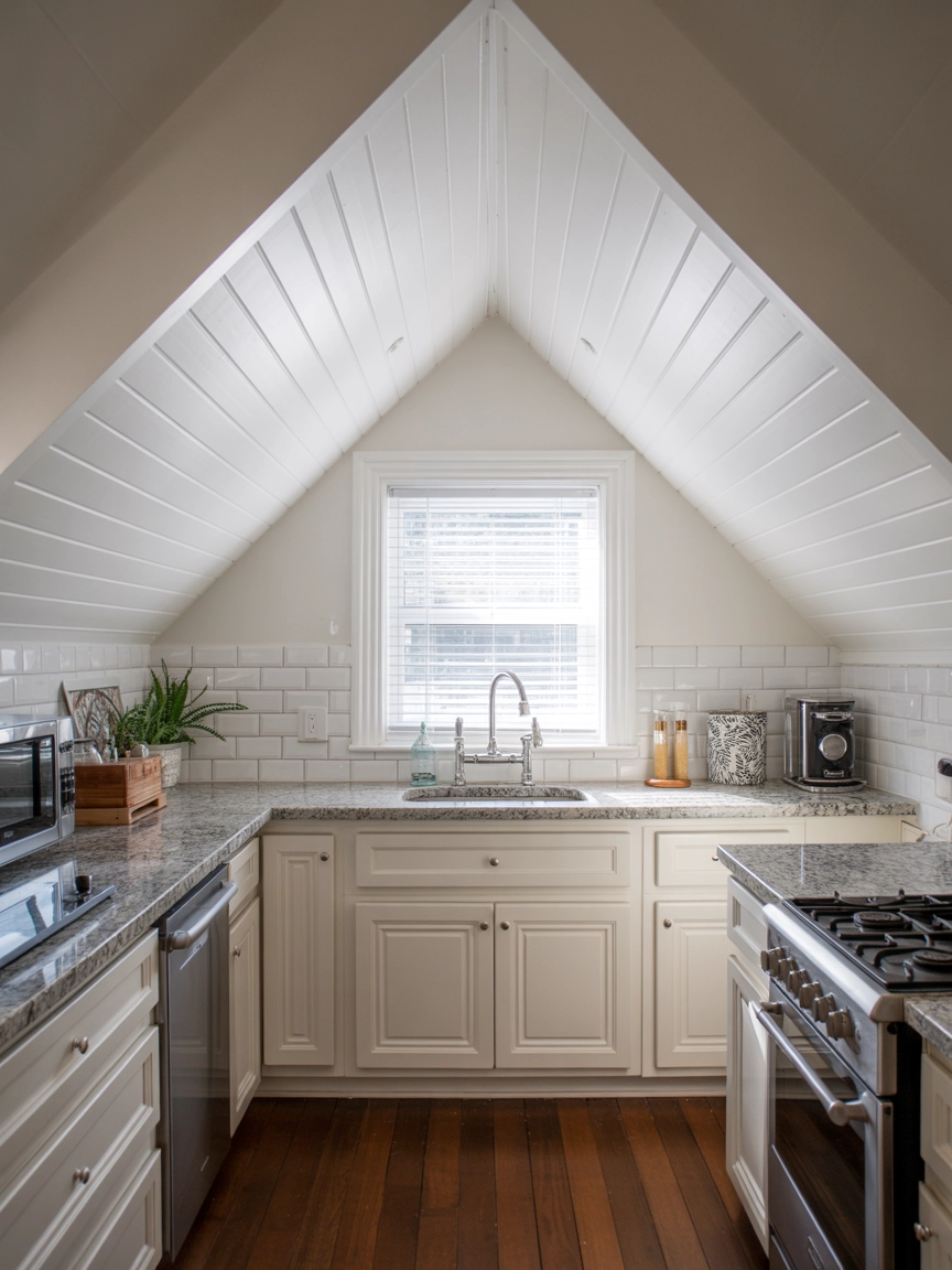 Attic Kitchen Ideas 9