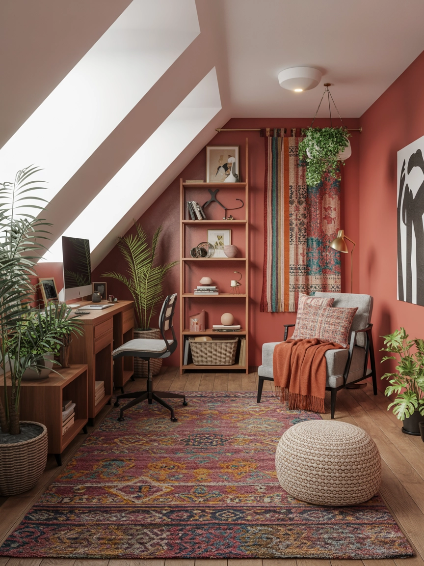 Attic Office Ideas 5