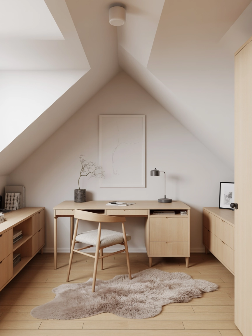 Attic Office Ideas 8