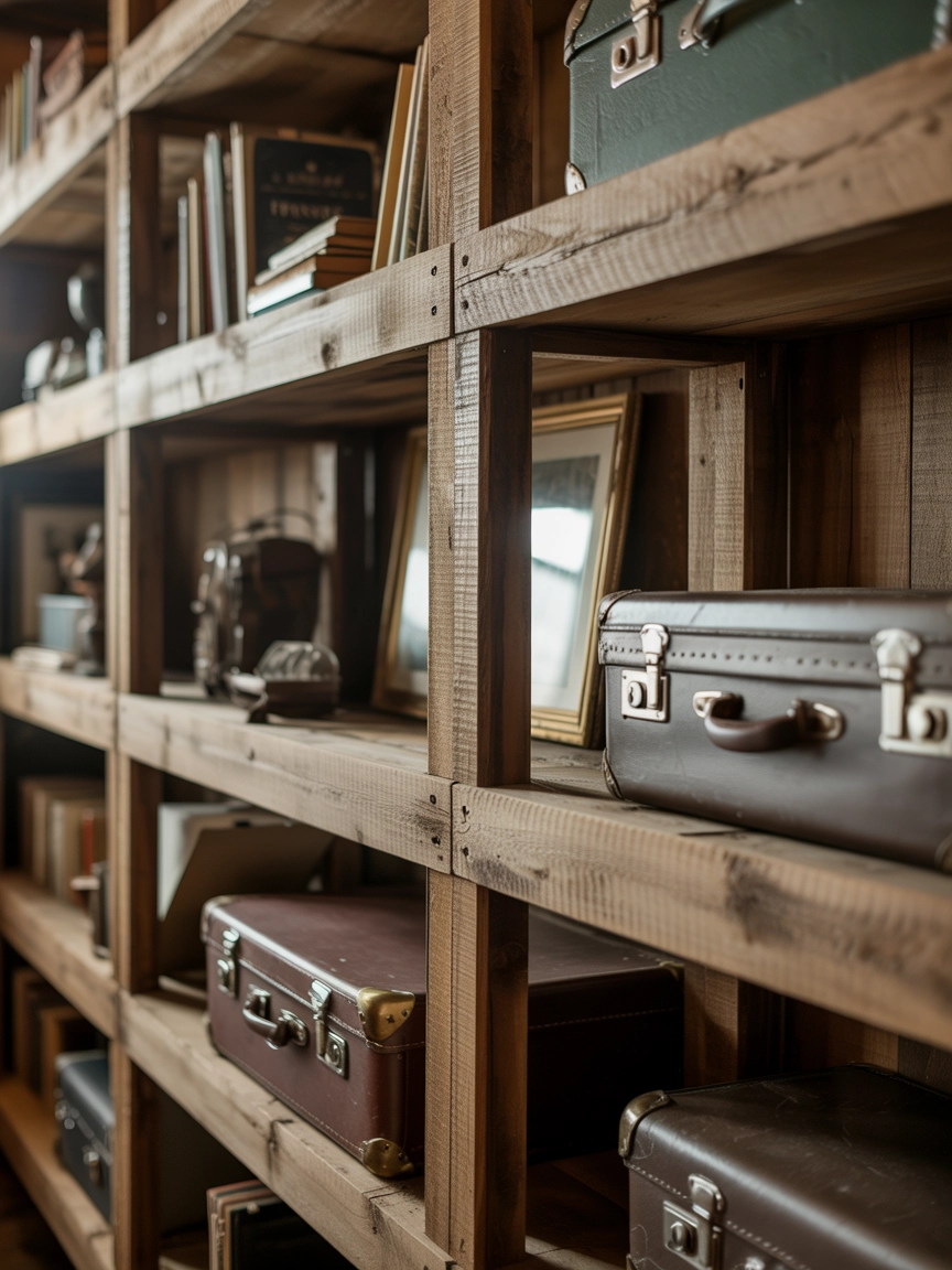 Attic Storage Shelves 3