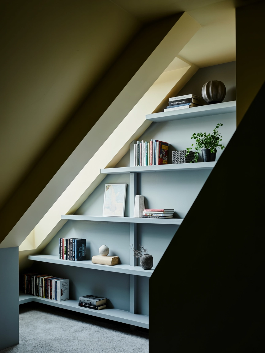 Attic Storage Shelves 4