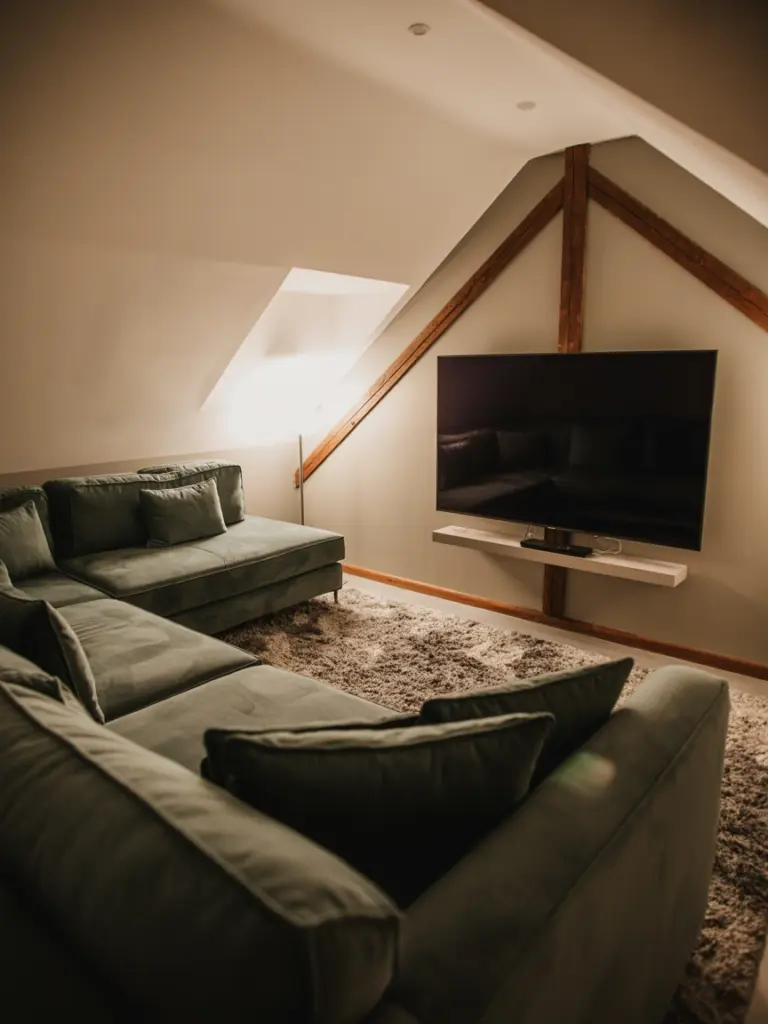 Attic Tv Room 1