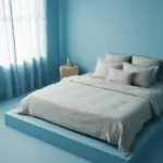Baby Blue Bedroom 1