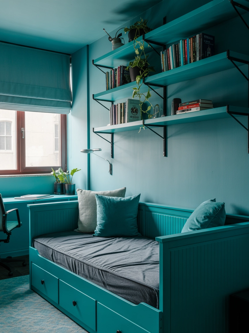 Bedroom Turquoise 4
