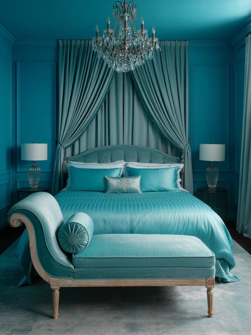 Bedroom Turquoise 9