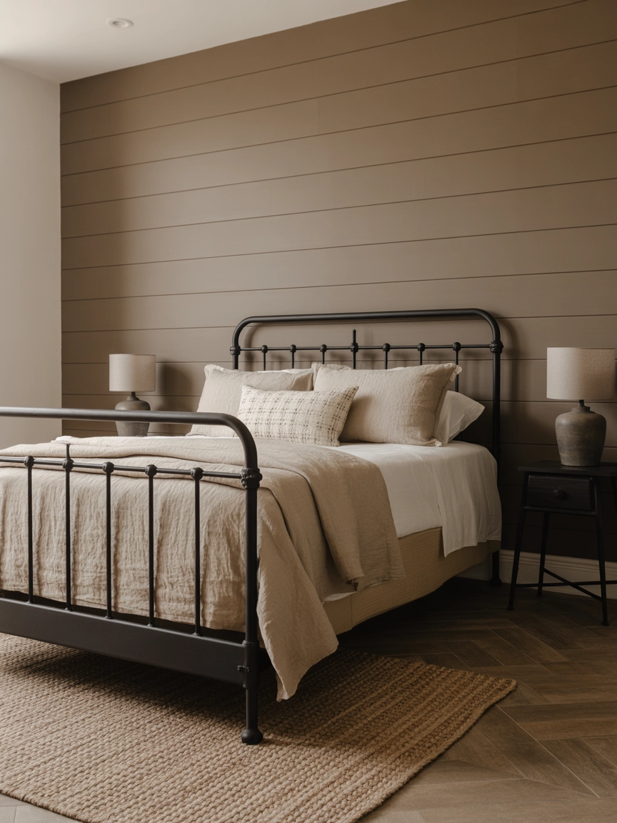 Black And Taupe Bedroom 5