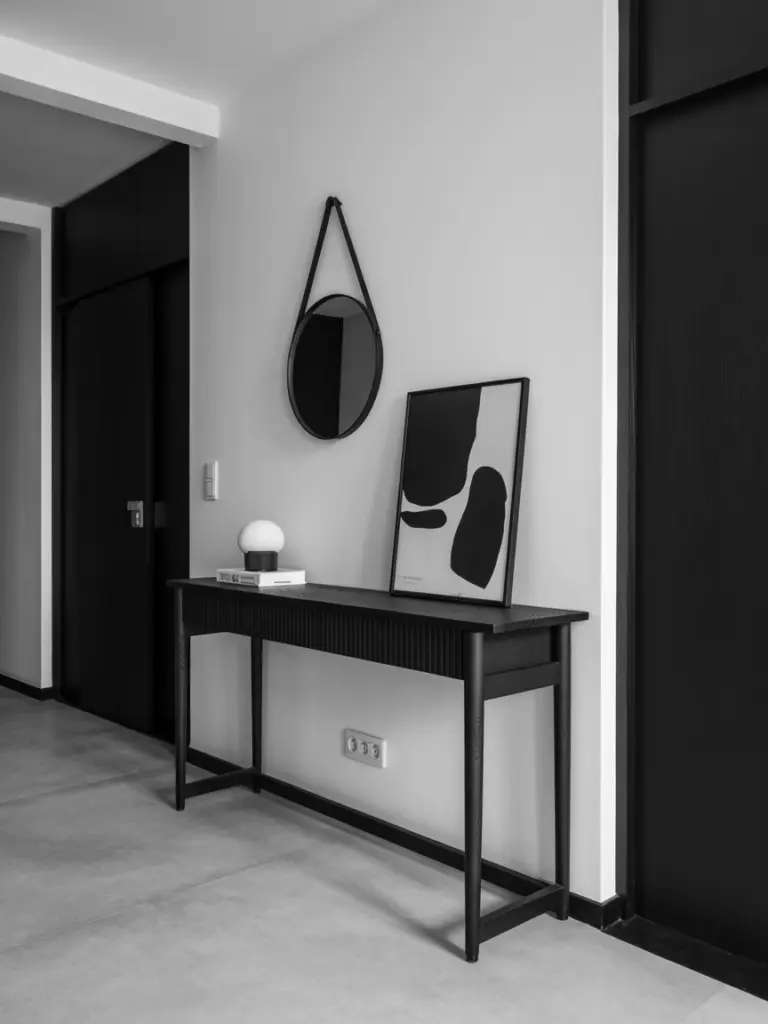 Black And White Foyer 1