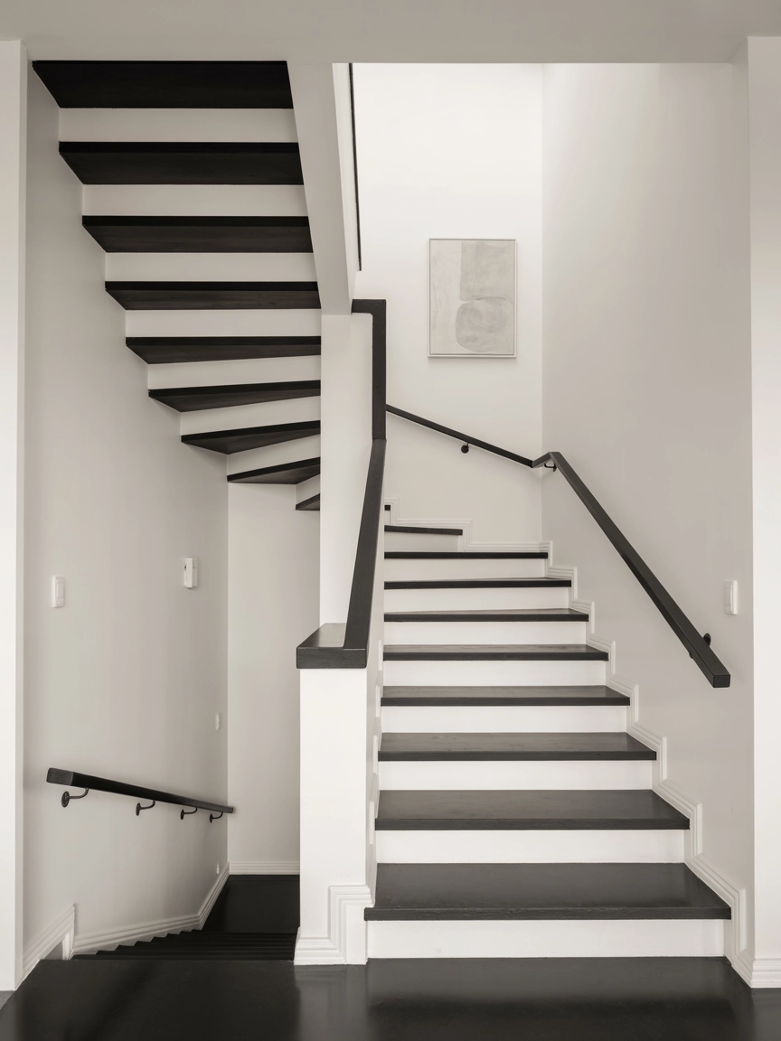 Black And White Stairs 1