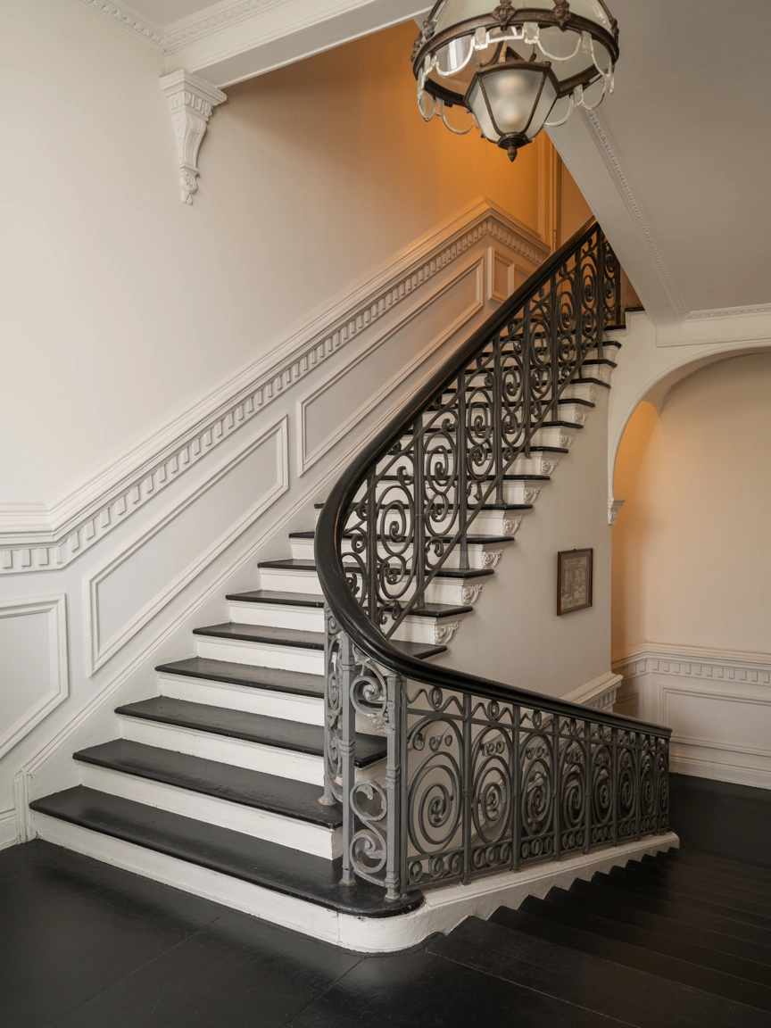 Black And White Stairs 3