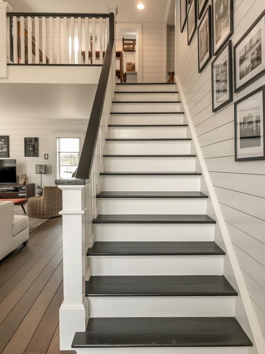 Black And White Stairs 4