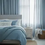 Blue And Grey Bedroom 1