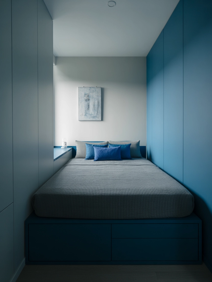 Blue And Grey Bedroom 3