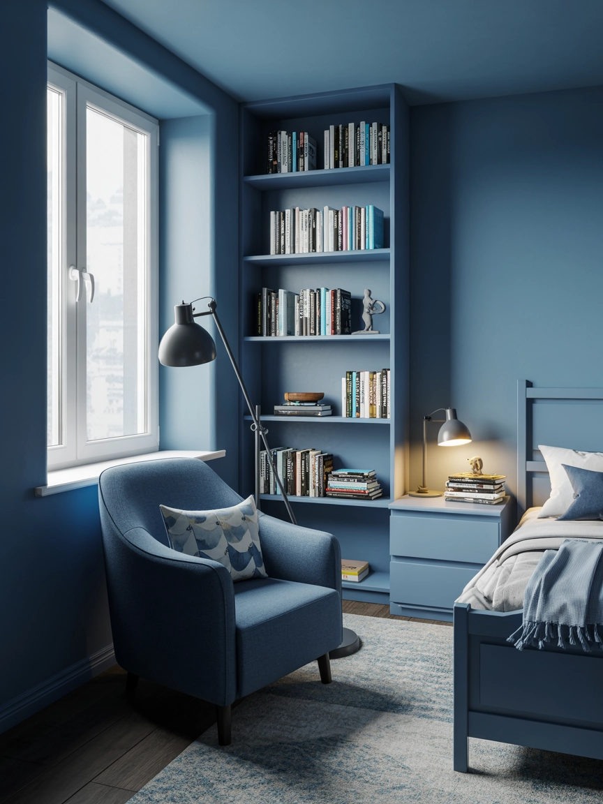 Blue Boys Bedroom 6
