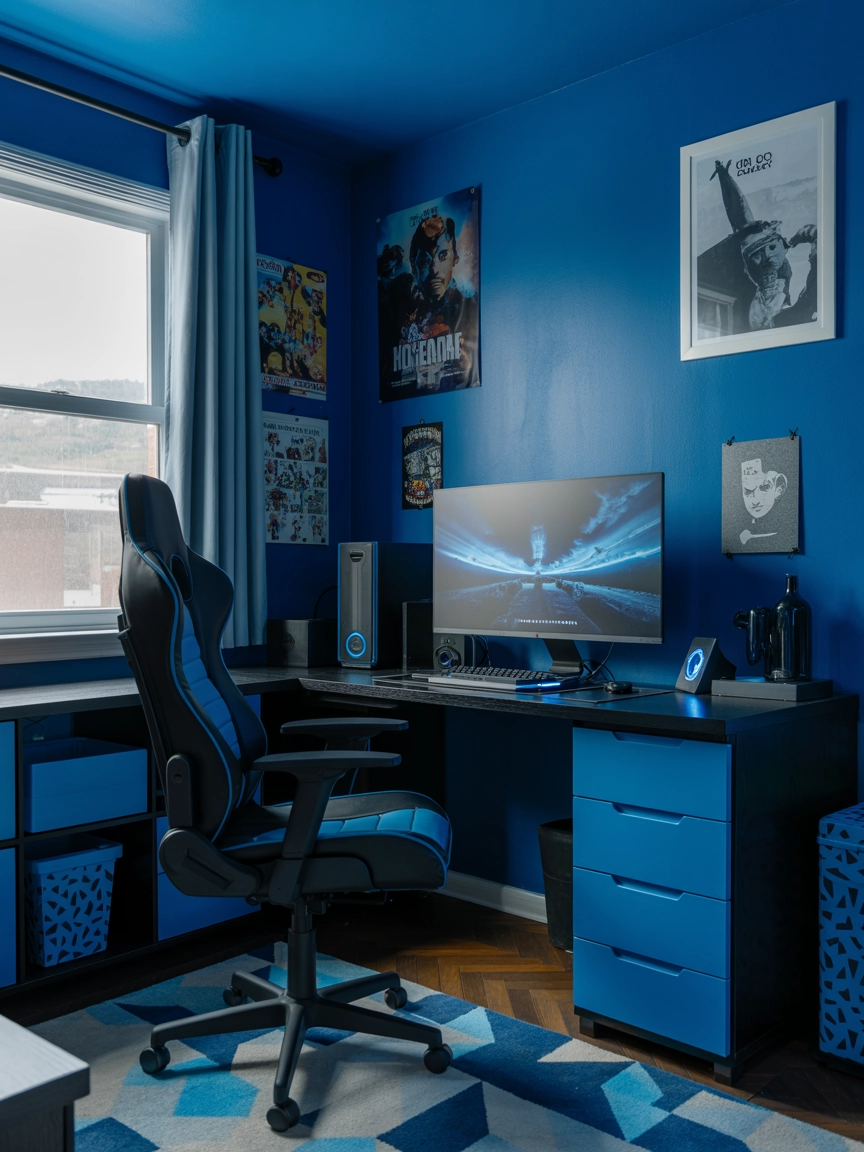 Blue Boys Bedroom 8