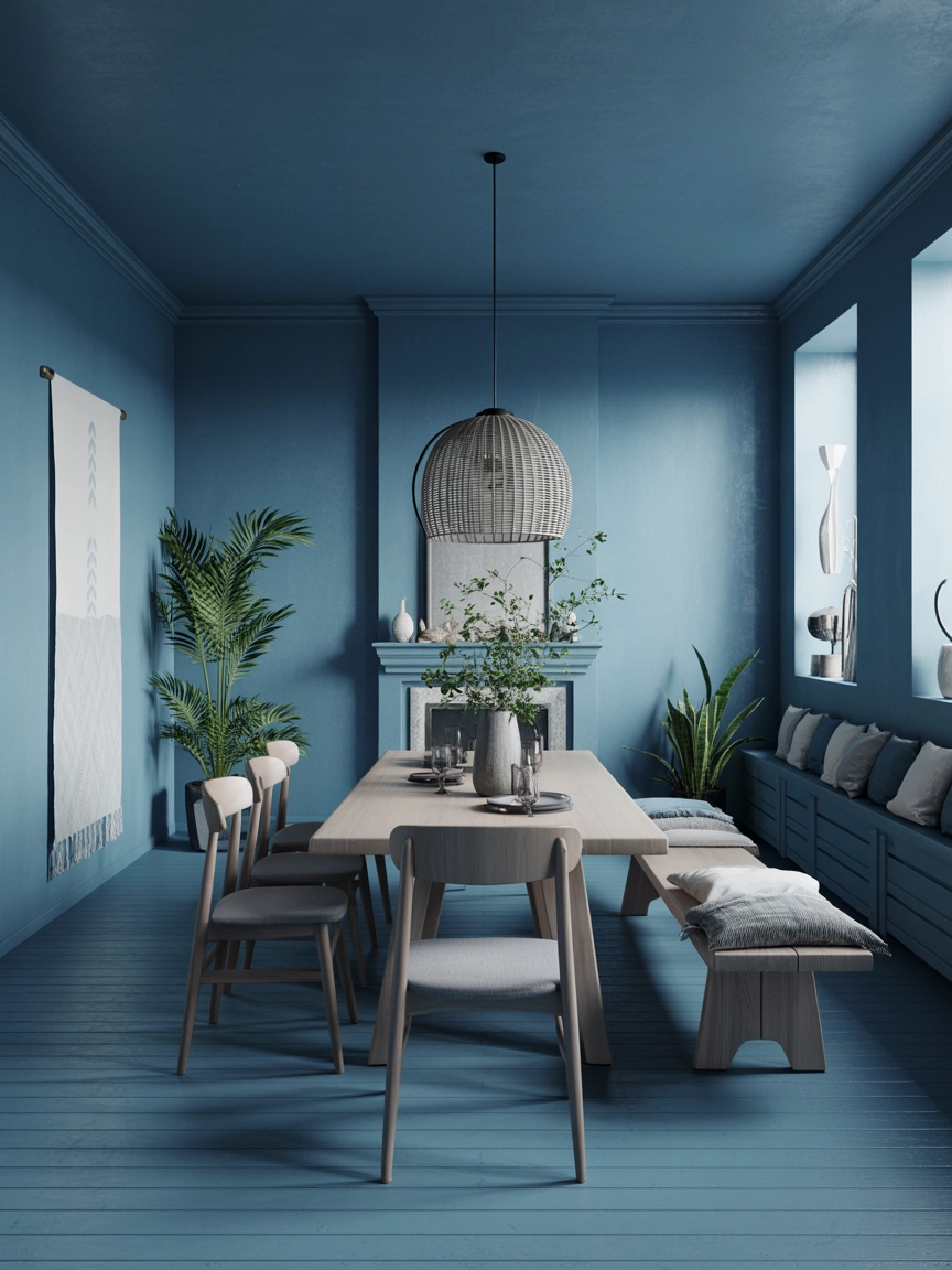 Blue Dining Room 9