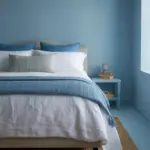 Blue Guest Bedroom 1