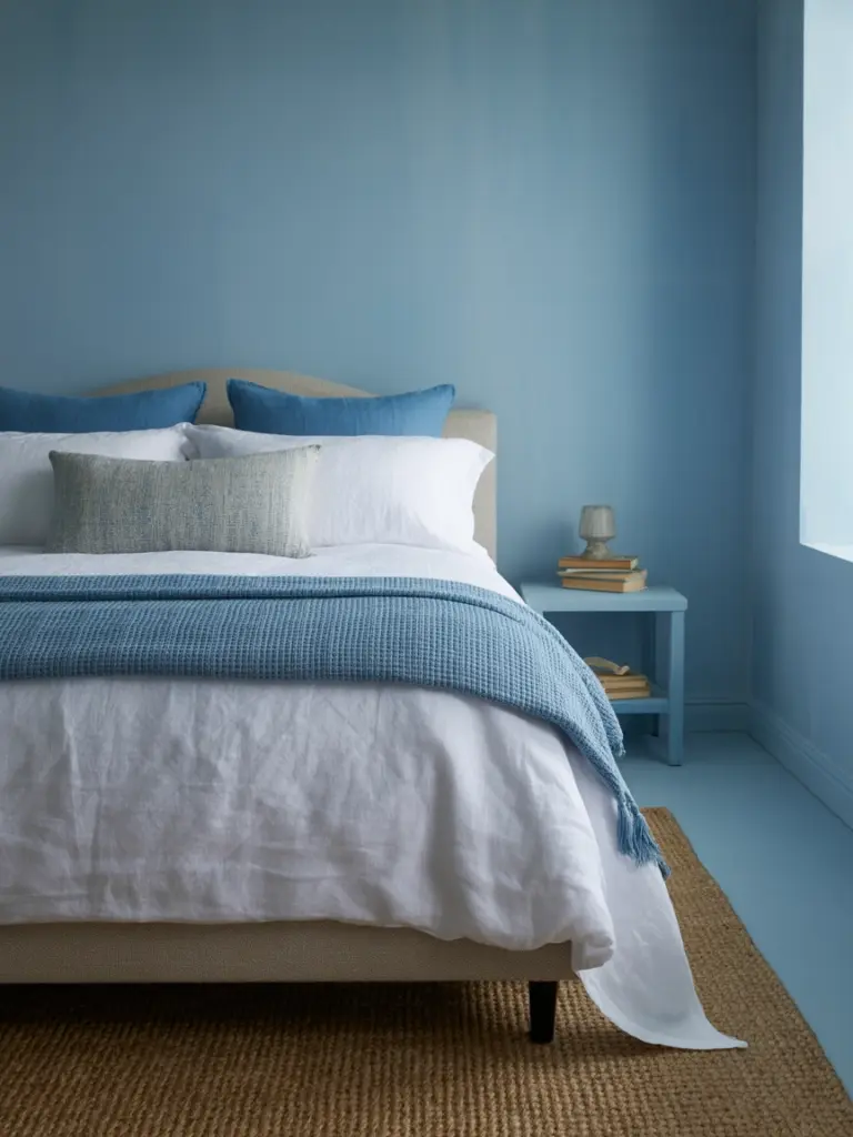 Blue Guest Bedroom 1