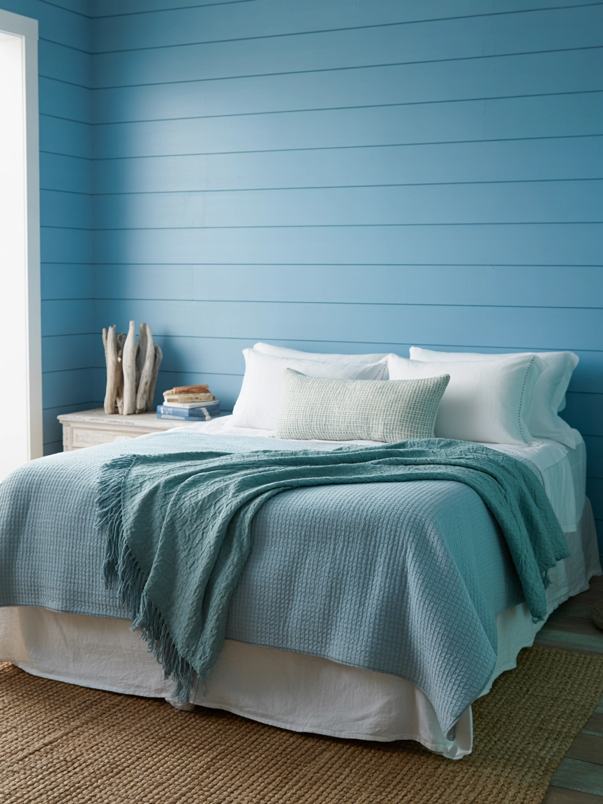 Blue Guest Bedroom 10