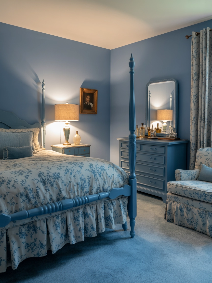 Blue Guest Bedroom 3