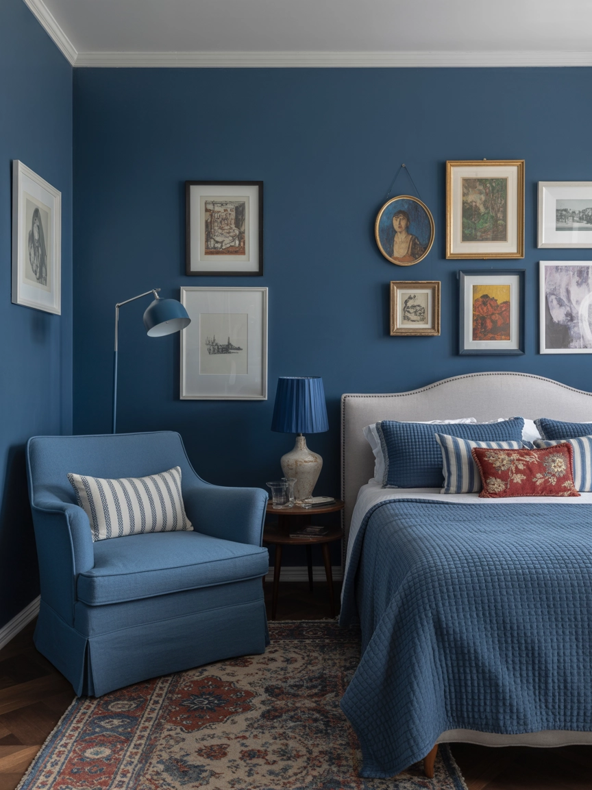 Blue Guest Bedroom 7