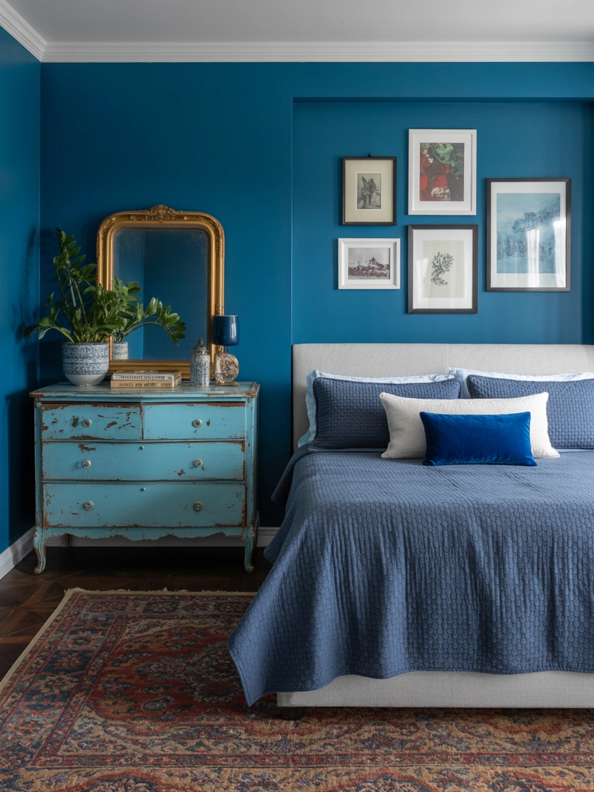 Blue Master Bedrooms Decor 10