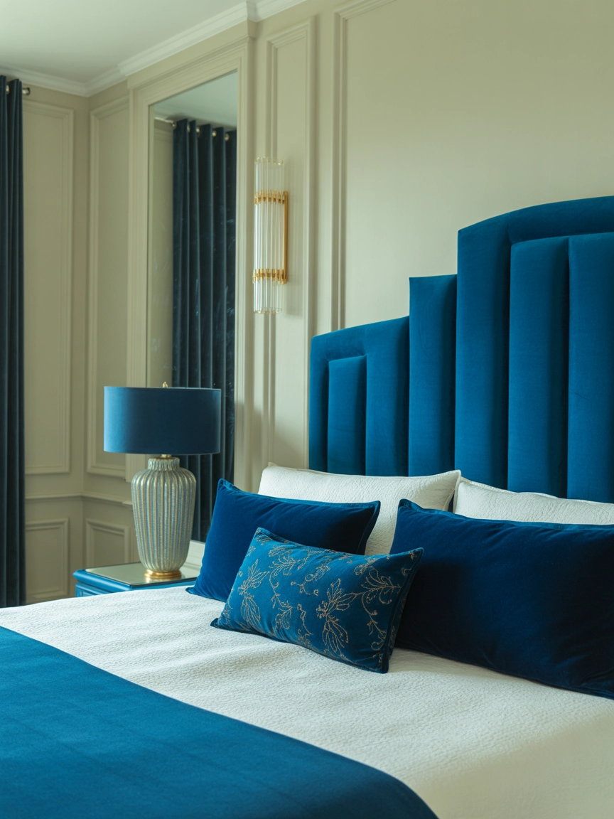 Blue Master Bedrooms Decor 8