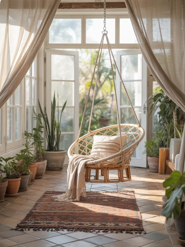 Boho Sunroom 1