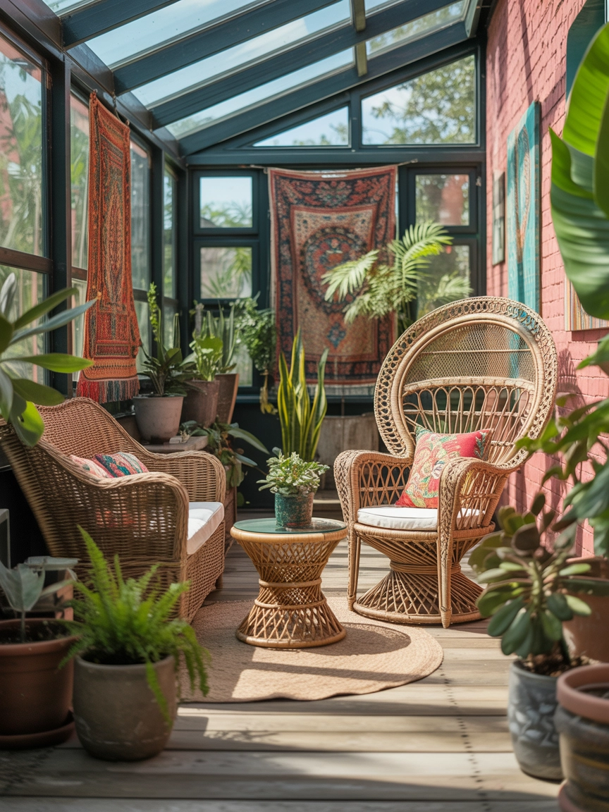 Boho Sunroom 3