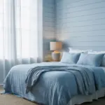 Coastal Blue Bedroom 1