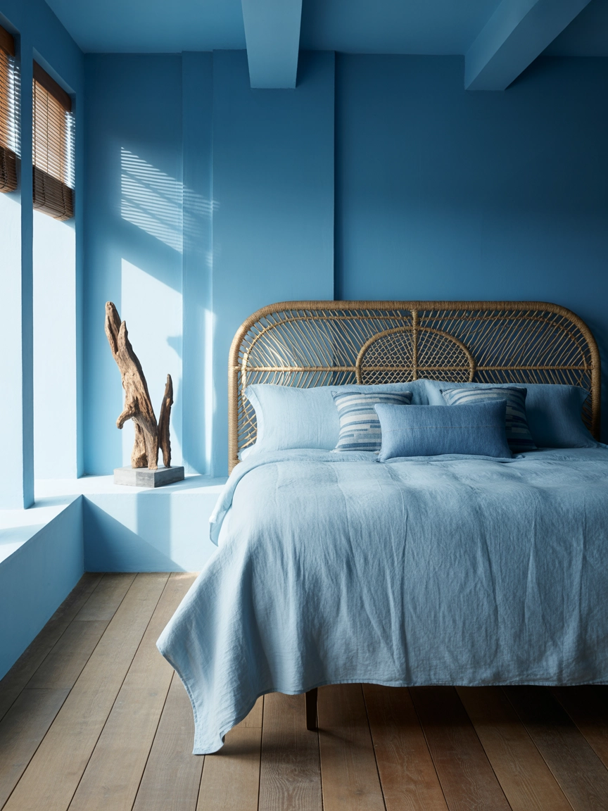 Coastal Blue Bedroom 3