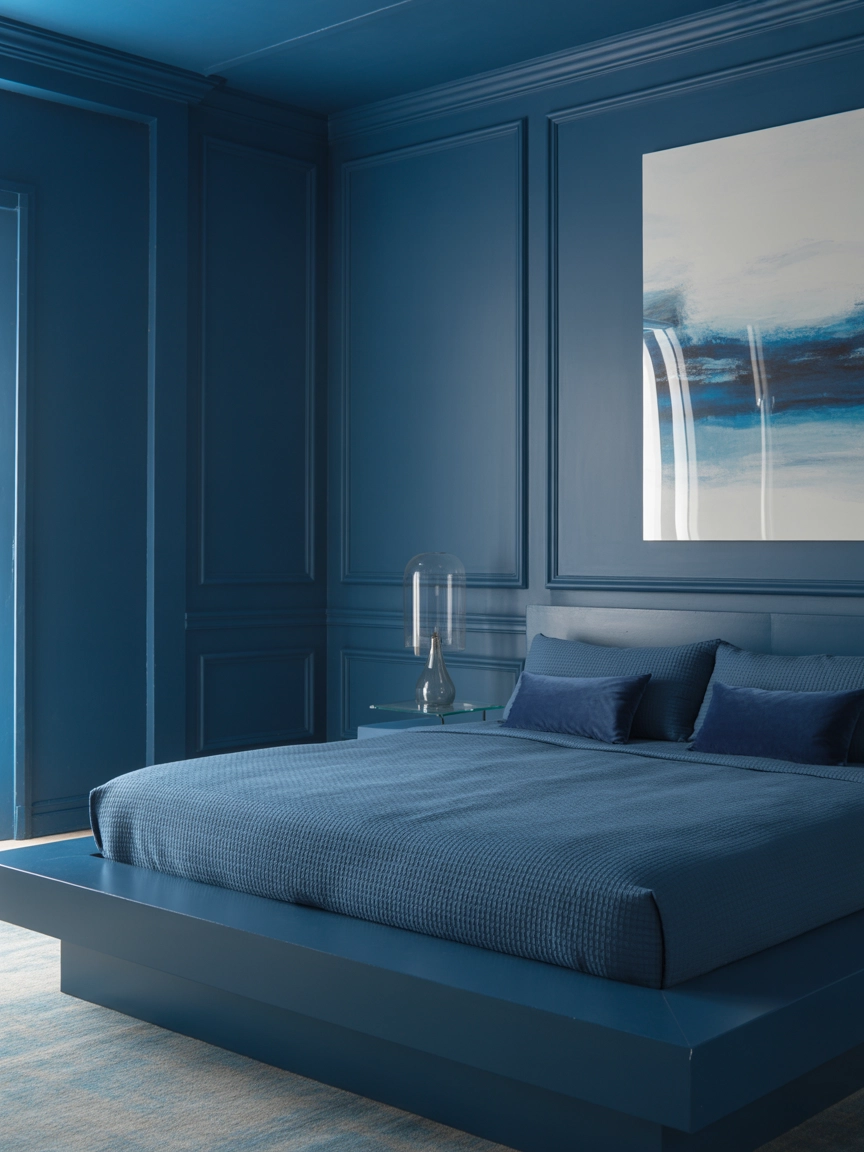 Coastal Blue Bedroom 4