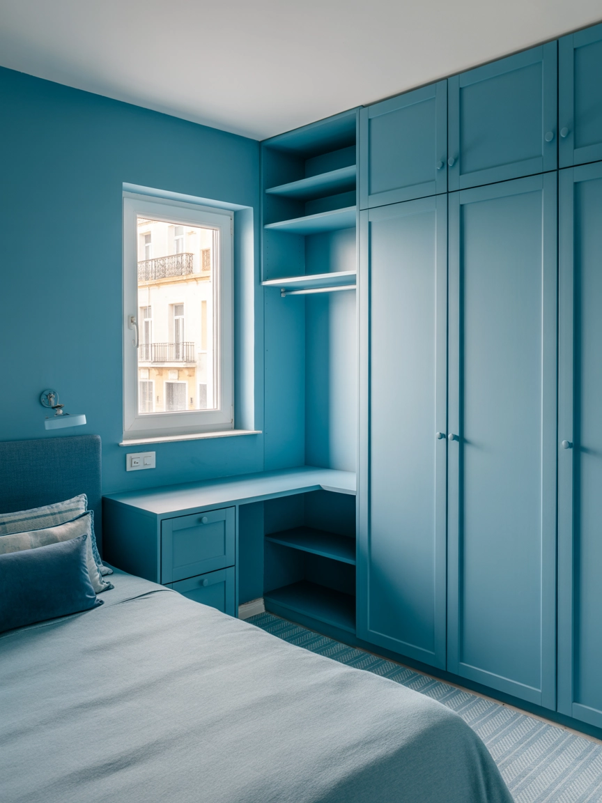 Coastal Blue Bedroom 8