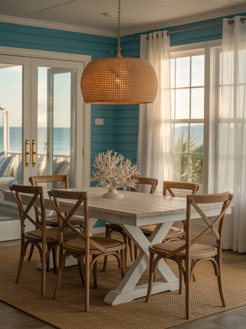 Coastal Dining Room Ideas 7