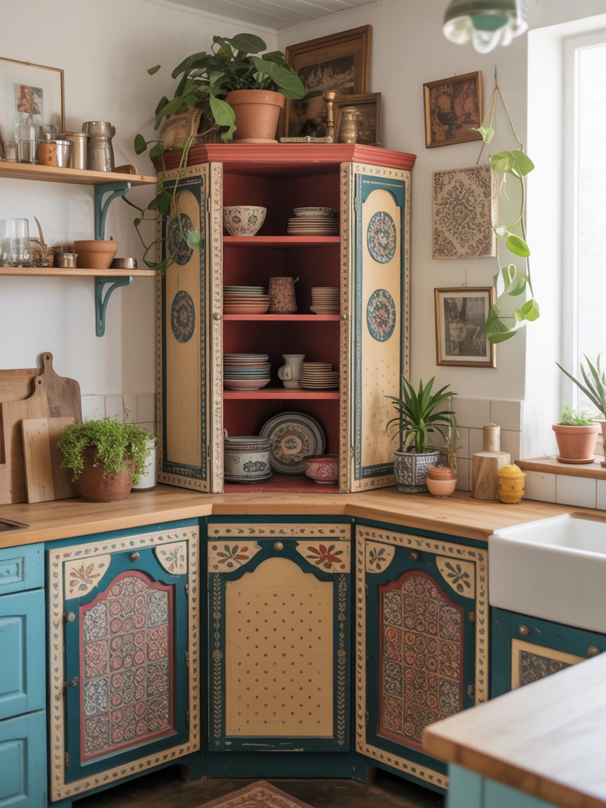 Corner Cupboard Kitchen 7