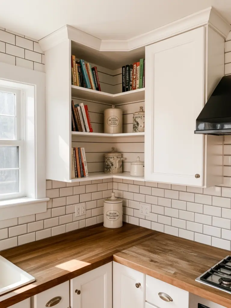 Corner Shelves Kitchen Cabinet 1