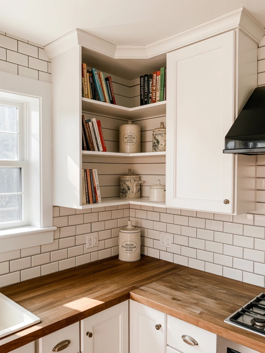 Corner Shelves Kitchen Cabinet 1