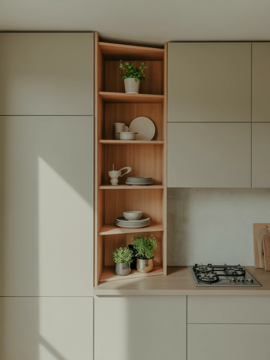 Corner Shelves Kitchen Cabinet 2