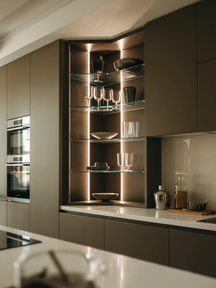 Corner Shelves Kitchen Cabinet 4