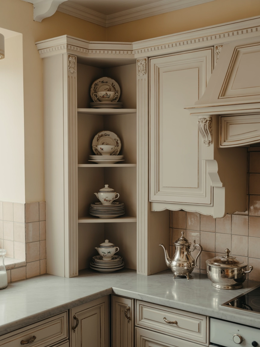 Corner Shelves Kitchen Cabinet 6